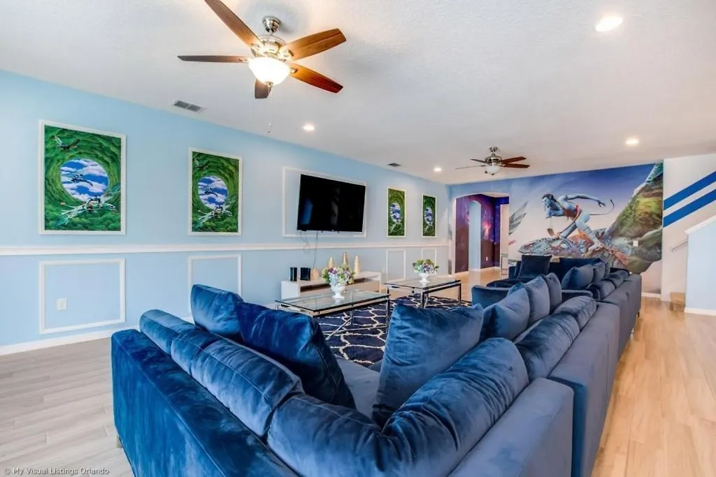 Holiday home 14 Bed With Themed Bed Floor Plan Attached Home Davenport